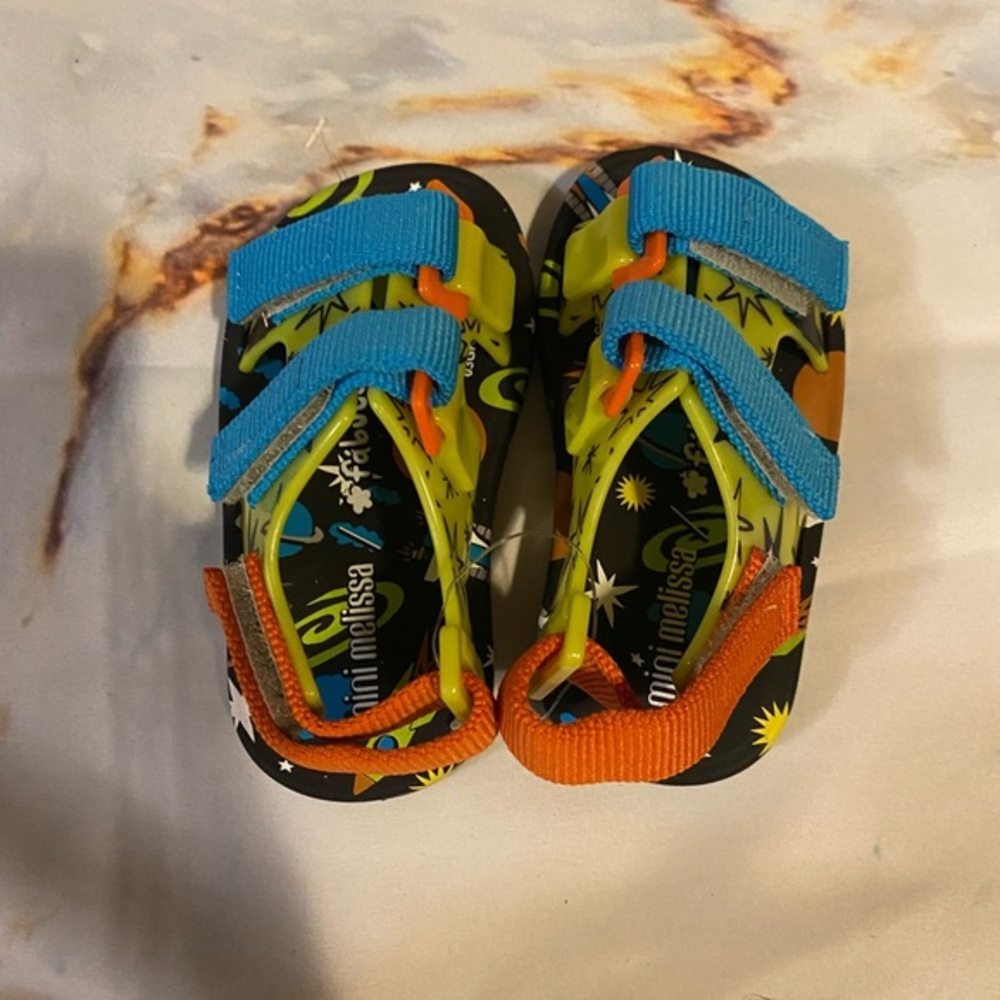 Mini Melissa boy sandals size 3